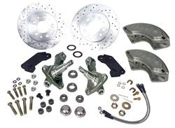 SSBC Performance Brakes - SSBC Performance Brakes W123-32R At The Wheels Only Disc Brake Conversion Kit - Image 1