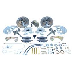 SSBC Performance Brakes - SSBC Performance Brakes A123-18 Tri-Power 3-Piston Disc To Disc Upgrade Kit - Image 1