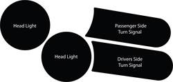 Husky Liners - Husky Liners 07917 Husky Shield Headlight Guard - Image 1