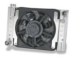 Flex-a-lite - Flex-a-lite 63115R Slim Profile Aluminum Radiator/Fan Package - Image 1