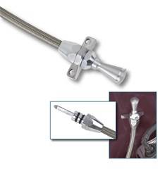 Lokar - Lokar TD-36L80FM48 Hi-Tech Flexible Braided Stainless Transmission Dipstick - Image 1