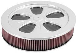 K&N Filters - K&N Filters 66-5100 Custom 66 Air Cleaner Assembly - Image 1