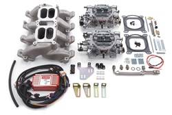 Edelbrock - Edelbrock 2068 RPM Air-Gap Dual-Quad Intake Manifold/Carburetor Kit - Image 1