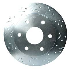 SSBC Performance Brakes - SSBC Performance Brakes 23596AA3R Big Bite Cross Drilled Rotors - Image 1