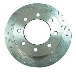 SSBC Performance Brakes - SSBC Performance Brakes 23601AA3R Big Bite Cross Drilled Rotors - Image 1