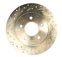 SSBC Performance Brakes - SSBC Performance Brakes 23627AA3L Big Bite Cross Drilled Rotors - Image 1