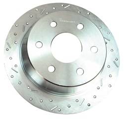 SSBC Performance Brakes - SSBC Performance Brakes 23645AA3L Big Bite Cross Drilled Rotors - Image 1