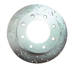 SSBC Performance Brakes - SSBC Performance Brakes 23603AA3R Big Bite Cross Drilled Rotors - Image 1