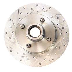 SSBC Performance Brakes - SSBC Performance Brakes 23016AA3L Big Bite Cross Drilled Rotors - Image 1