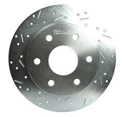 SSBC Performance Brakes - SSBC Performance Brakes 23065AA3L Big Bite Cross Drilled Rotors - Image 1