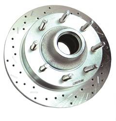 SSBC Performance Brakes - SSBC Performance Brakes 23576AA3L Big Bite Cross Drilled Rotors - Image 1