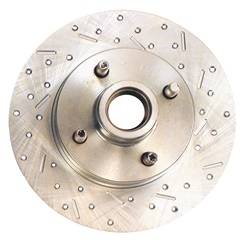 SSBC Performance Brakes - SSBC Performance Brakes 23016AA3R Big Bite Cross Drilled Rotors - Image 1