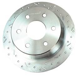 SSBC Performance Brakes - SSBC Performance Brakes 23122AA3R Big Bite Cross Drilled Rotors - Image 1