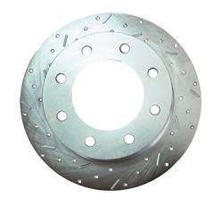 SSBC Performance Brakes - SSBC Performance Brakes 23579AA3L Big Bite Cross Drilled Rotors - Image 1