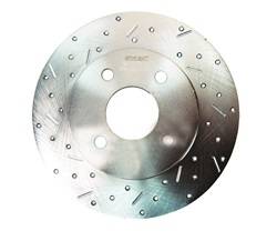 SSBC Performance Brakes - SSBC Performance Brakes 23010AA3L Big Bite Cross Drilled Rotors - Image 1