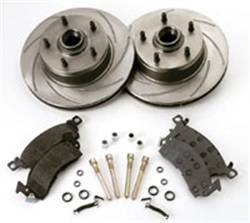 SSBC Performance Brakes - SSBC Performance Brakes A2361040 Rotor Kit - Short Stop - Turbo Slotted Rotor & Pad Kit - Image 1