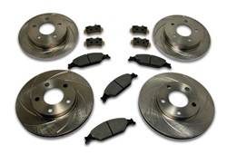 SSBC Performance Brakes - SSBC Performance Brakes A2360006 Turbo Slotted Rotors - Image 1