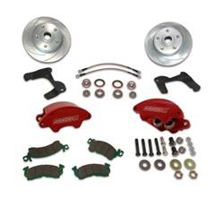 SSBC Performance Brakes - SSBC Performance Brakes A129-31R SuperTwin 2-Piston Drum To Disc Brake Conversion Kit - Image 1