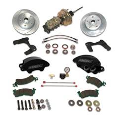 SSBC Performance Brakes - SSBC Performance Brakes A129-ABK SuperTwin 2-Piston Drum To Disc Brake Conversion Kit - Image 1