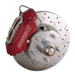 SSBC Performance Brakes - SSBC Performance Brakes W120-2 At The Wheels Only Classic 4-Piston Drum To Disc Conversion Kit - Image 1