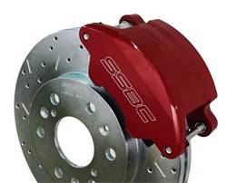 SSBC Performance Brakes - SSBC Performance Brakes W123-28R At The Wheels Only SuperTwin 2-Piston Drum To Disc Brake Conversion Kit - Image 1