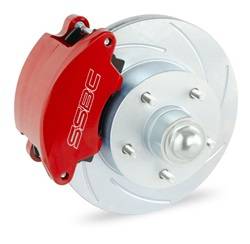 SSBC Performance Brakes - SSBC Performance Brakes A148-15AR SuperTwin 2-Piston Drum To Disc Brake Conversion Kit - Image 1