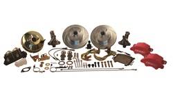 SSBC Performance Brakes - SSBC Performance Brakes A123-1AR SuperTwin 2-Piston Drum To Disc Brake Conversion Kit - Image 1