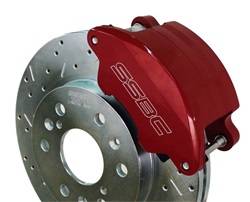 SSBC Performance Brakes - SSBC Performance Brakes W123-28 At The Wheels Only SuperTwin 2-Piston Drum To Disc Brake Conversion Kit - Image 1