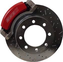 SSBC Performance Brakes - SSBC Performance Brakes A126-66R Tri-Power 3-Piston Disc To Disc Upgrade Kit - Image 1