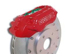 SSBC Performance Brakes - SSBC Performance Brakes A113-9BK Extreme 4-Piston Disc Brake Kit - Image 1