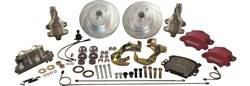 SSBC Performance Brakes - SSBC Performance Brakes A123-ADSR SuperTwin 2-Piston Drum To Disc Brake Conversion Kit - Image 1