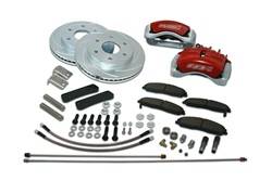 SSBC Performance Brakes - SSBC Performance Brakes A126-48R Tri-Power 3-Piston Drum To Disc Brake Conversion Kit - Image 1