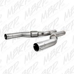 MBRP Exhaust - MBRP Exhaust S7238AL Installer Series Catted H-Pipe - Image 1