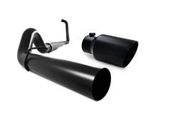 MBRP Exhaust - MBRP Exhaust S6224BLK Black Series Turbo Back Exhaust System - Image 1