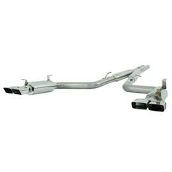 MBRP Exhaust - MBRP Exhaust S7108304 Pro Series Cool Duals Cat Back Exhaust System - Image 1