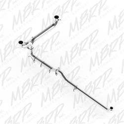 MBRP Exhaust - MBRP Exhaust S8008AL Smokers Installer Series Down Pipe Back Stack Exhaust System - Image 1