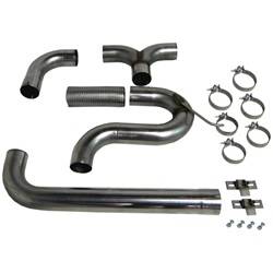 MBRP Exhaust - MBRP Exhaust S8104409 Smokers XP Series Filter Back Stack Exhaust System - Image 1
