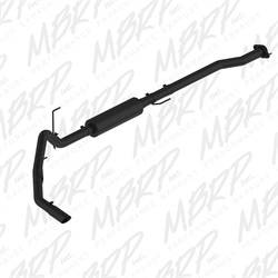 MBRP Exhaust - MBRP Exhaust S5236BLK Black Series Cat Back Exhaust System - Image 1