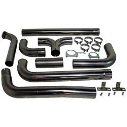 MBRP Exhaust - MBRP Exhaust S8201409 Smokers XP Series Turbo Back Stack Exhaust System - Image 1