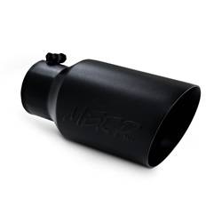 MBRP Exhaust - MBRP Exhaust T5072BLK Dual Wall Angled Exhaust Tip - Image 1