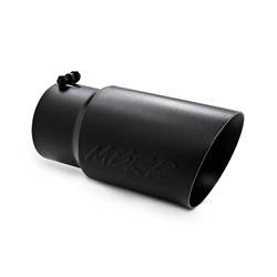 MBRP Exhaust - MBRP Exhaust T5074BLK Dual Wall Angled Exhaust Tip - Image 1