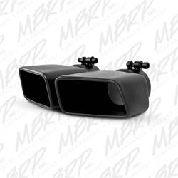 MBRP Exhaust - MBRP Exhaust T5119BLK Angled Rectangle Exhaust Tip - Image 1