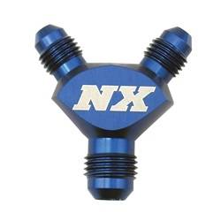 Nitrous Express - Nitrous Express 16082P Billet Pur-Flo Y Adapter Fitting - Image 1