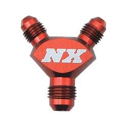 Nitrous Express - Nitrous Express 16081P Billet Pur-Flo Y Adapter Fitting - Image 1