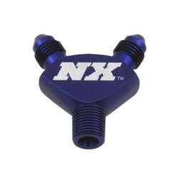 Nitrous Express - Nitrous Express 16078P Billet Pur-Flo Y Adapter Fitting - Image 1