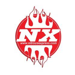 Nitrous Express - Nitrous Express 15998P NX Round Logo Sticker - Image 1