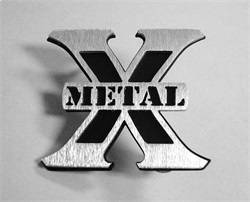 T-Rex Grilles - T-Rex Grilles 6710011 X-Metal Series Logo Badge - Image 1