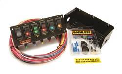 Painless Wiring - Painless Wiring 50302 6-Switch Fused Panel - Image 1