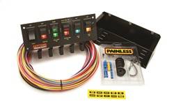 Painless Wiring - Painless Wiring 50305 6-Switch Rocker Circuit Breaker Panel - Image 1