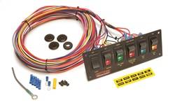 Painless Wiring - Painless Wiring 50406 6-Switch Lighted Non-Fused Rocker Switch Panel - Image 1